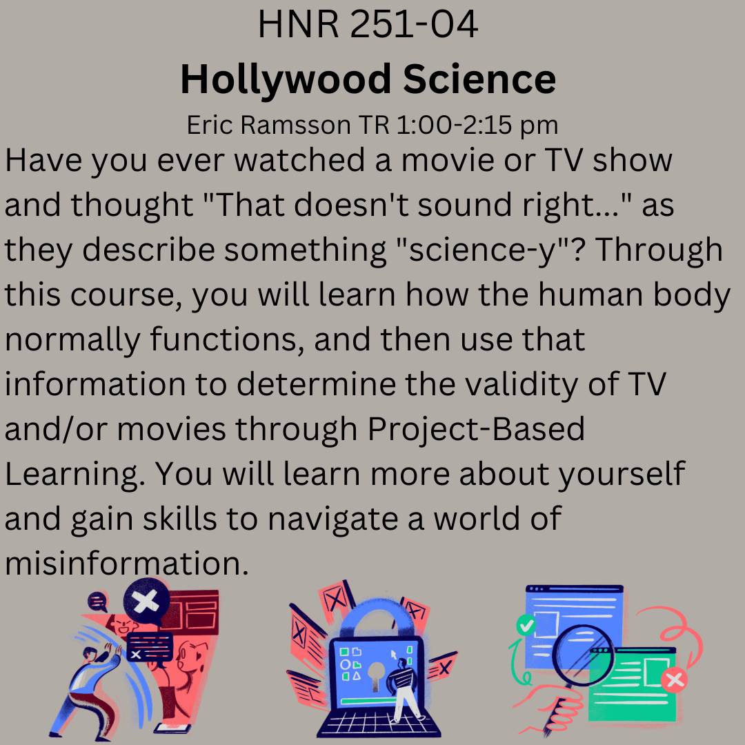 course description HNR 251-04